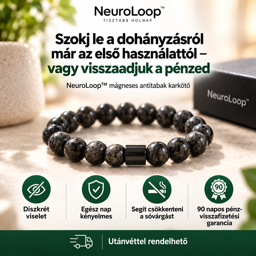NeuroLoop™ – Renunță la fumat în doar 4 zile și scapă definitiv de pofta de țigări.
