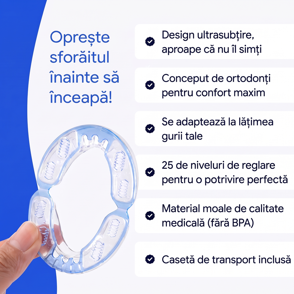 Gutieră antisforăit RestLab