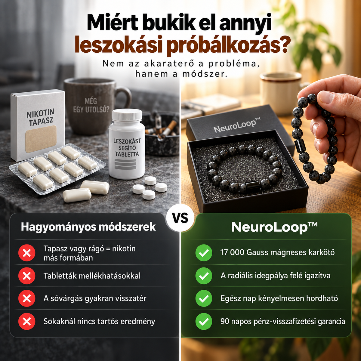NeuroLoop™ – Renunță la fumat în doar 4 zile și scapă definitiv de pofta de țigări.