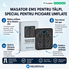 1+1 GRATIS AZI - Neurovia™ Tratament EMS pentru picioare umflate, grele sau slăbite – utilizare confortabilă acasă